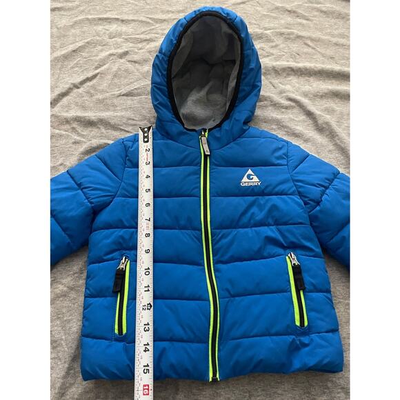 Gerry Boys Size 3T Blue Bubble Puffer Jacket - Picture 12 of 14